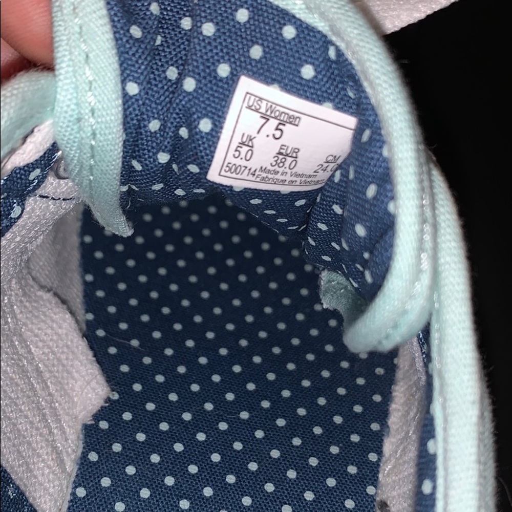 Turquoise vans - Picture 5 of 5